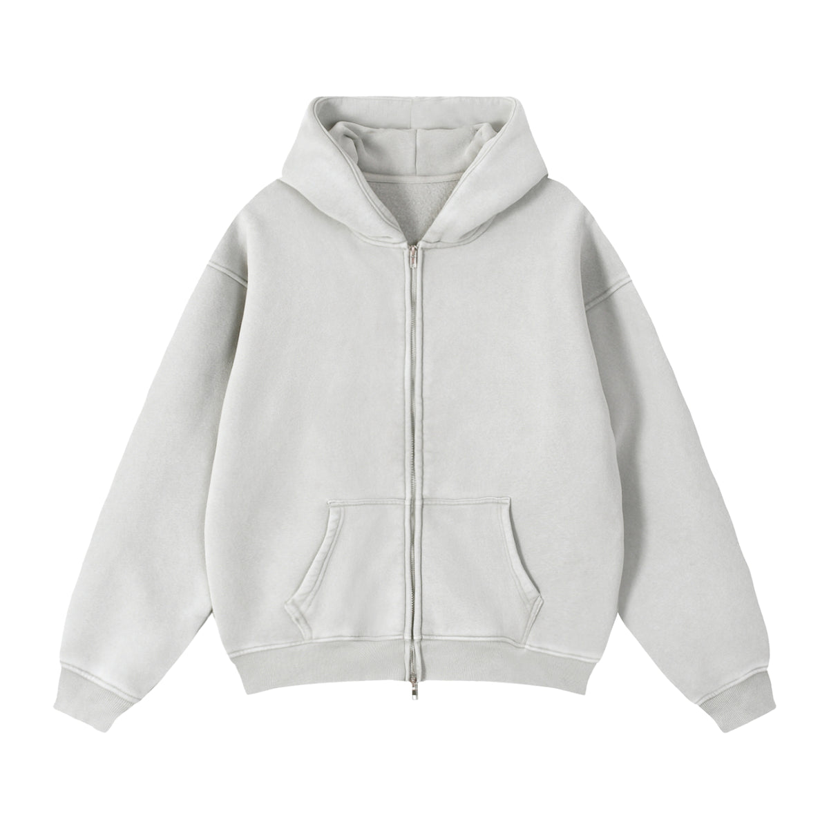LEGIO Zip Hoodie — Light Gray